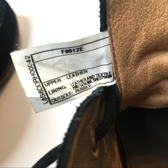 UGG 'Via Lungarno' Black Suede Chukka Boot 12 EUC - Picture 9 of 11